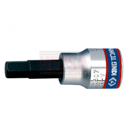 3/8 Dados Con Punta Hexagonal H4 50mm KING TONY 302504 